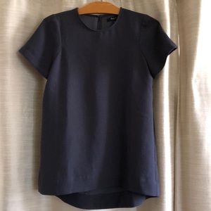 Madewell charcoal gray top size m